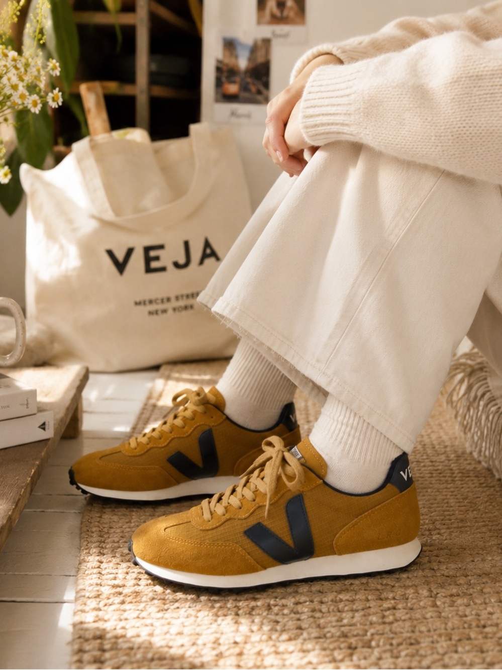 VEJA Rio Branco Ripstop Dune Black Sneakers | Women’s 8 EU 39